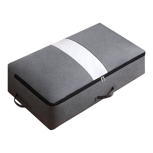 pstuiky Edredón de tela para el hogar, bolsa para guardar ropa, caja de almacenamiento reforzada, cesta multifuncional para clasificar juguetes