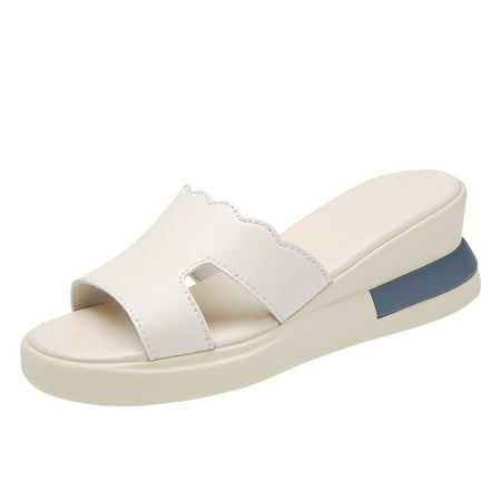 

PEASKJP Sandals for Women Casual Summer Women s Hand Woven Leather Huarache Sandal for All-Day Comfort (Beige 8)