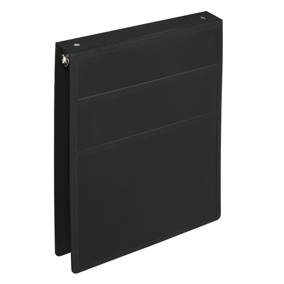 Carstens 1-Inch Heavy Duty 3-Ring Binder -Top Opening, Black