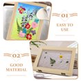 thumbnail image 4 of Paper Frame 2 Pcs Making for DIY Mesh Picture Manual Crafting Gadgets Supplies Wooden, 4 of 6