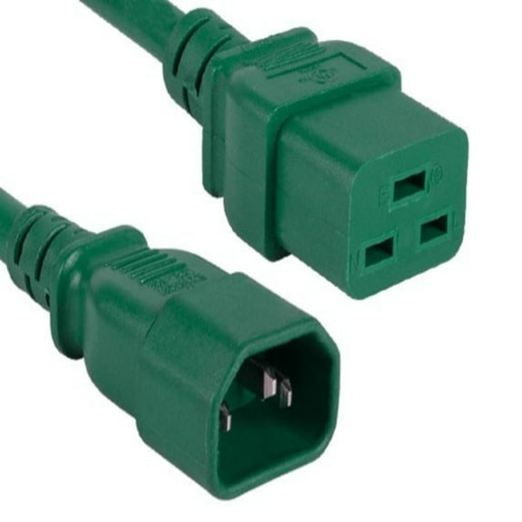 SANOXY Cables and Adapters; 10ft 14 AWG 15A 250V Power Cord (IEC320 C14 to IEC320 C19), Blue