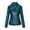 Blue, variant on Fesfesfes Leather Jacket for Women Solid Zipper Leather Tops Cardigan With Pocket Short Coat Jacket Sale Items