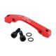 thumbnail image 4 of Adaptador de freno de disco para bicicleta, pieza de repuesto para frenos de bicicleta de montaña para exteriores Rojo, 4 of 9