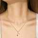 thumbnail image 3 of Collar Letra Inicial Collares Alfabeto para Mujeres y Plata Letra Inicial para Mujeres Niñas Collar Collar Colgante Collares y Colgantes, 3 of 3
