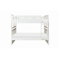 thumbnail image 2 of Topline Home Furnishings Lit superposé double sur lit double blanc, 2 of 3