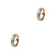 thumbnail image 2 of Anillo Minnieouse diseño tablero de ajedrez joyería femenina elegante Dorado plateado Oro rosa, 2 of 6