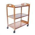 thumbnail image 1 of 3-Tier Moveable Kitchen Trolley Rolling Storage Rack Organizer with Wheels, 1 of 6