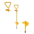 thumbnail image 5 of Dog Tie Down Ground Stakes and Cable Leads Durable Heavy Duty Outdoor Control (30 foot Heavy Duty Lead), 5 of 12