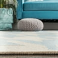 thumbnail image 6 of SAFAVIEH Dhurries Abigail Geometric Area Rug, Light Blue/Ivory, 8' x 10', 6 of 8