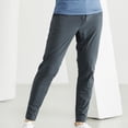 thumbnail image 3 of ZenCart Men Jogging Pants Drawstring Elastic Waist Slim Fit Training Trousers with Pockets Solid Color Sweat Absorption Exercise Running Sweatpants for Daily Wear And Outdoor Activities, 3 of 8