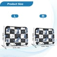 thumbnail image 4 of FORMRS 13-13.3 inch Laptop Sleeve Case Soft Carrying Quilted Computer Bag Cover, Blue Cat Stars, 4 of 7