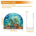 thumbnail image 3 of Sea Turtles in Ocean Acrylic Napkin Holder Clear Paper Tissue Dispenser Kitchen Dining Room Bathroom Party Hotel, 3 of 8