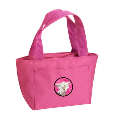 Pink Chinese Crested Lunch Bag or Doggie Bag LH9392PK