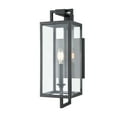 thumbnail image 2 of Millennium Lighting  Lamont 1 Light Outdoor Wall Sconce in Textured Black 18  Inch, 2 of 5