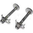 thumbnail image 1 of Help By Dorman Alignment Cam Bolt 31919 OE Replacement; 148 Millimeter Length; 18 Millimeter Thread Diameter; Steel; With Two Camber Bolts/Two Nylon Lock Nuts/Two Brackets, 1 of 4