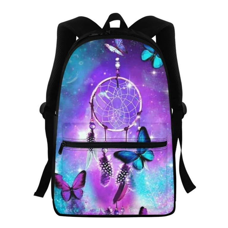 Galaxy Backpack for Girls Boys Elementary School Bag For Kids