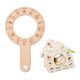thumbnail image 1 of Tablero cognitivo de madera para niños, juguete educativo para el desarrollo y la exploración al aire libre. Redondo, 1 of 9