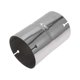 thumbnail image 1 of Tubo recto de escape para automóvil T304, tubo recto de 6 pulgadas con cabeza plana doble y superficie pulida de ranura media en tono plateado, 1 of 7