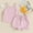 Pink, variant on Baby Girl Summer Clothes Sleeveless Tank Top Shorts Set Cute Toddler Girl Outfit