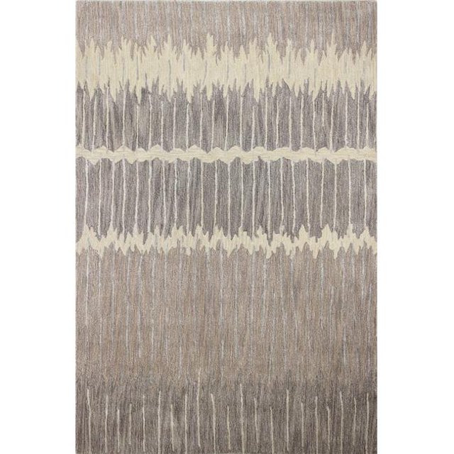 Bashian R129-TA-2.6X8-HG373 2 ft. 6 in. x 8 in. Greenwich Contemporary Wool & Viscose Hand Tufted Area Rug, Taupe