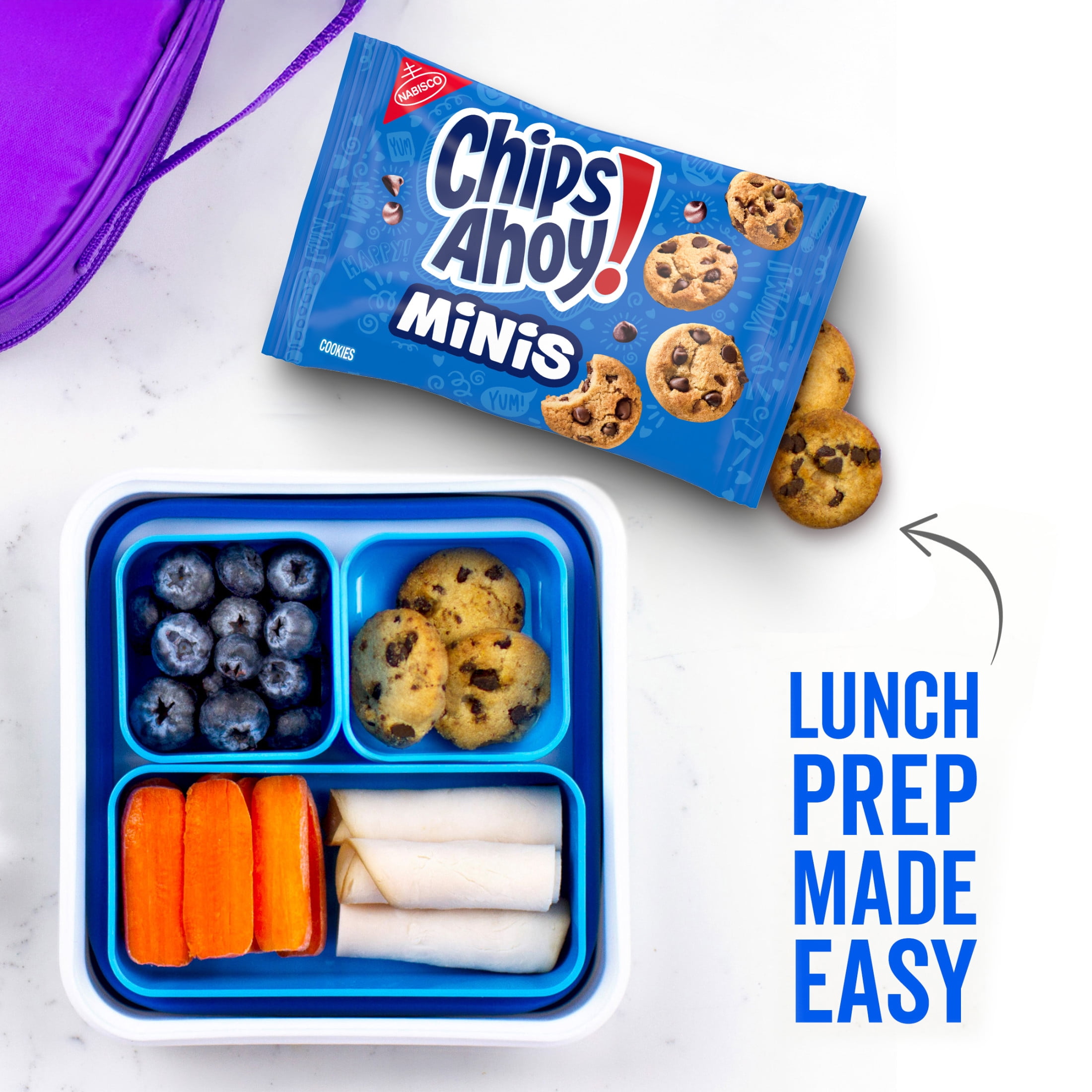 Nabisco Crowd Favorites Cookies Variety Pack, OREO Minis & CHIPS AHOY! Minis, 30 Snack Packs