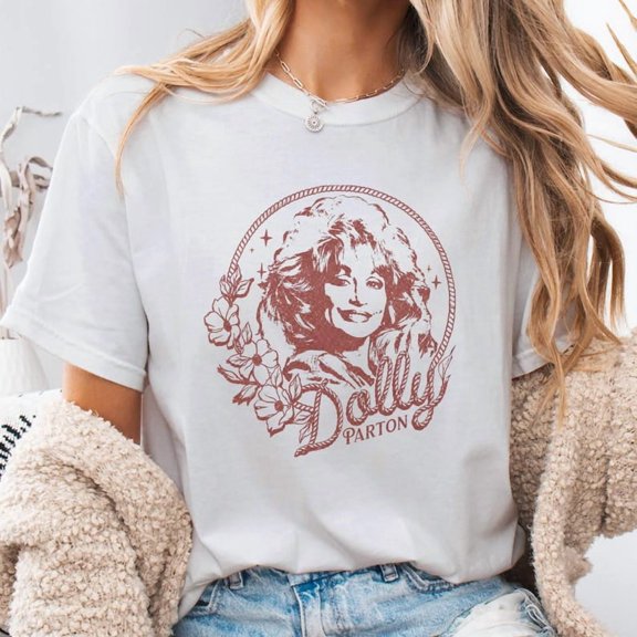 Dolly Memorial Shirt, Vintage Country Music Legend Tribute Tee