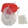 thumbnail image 4 of Pretty Comy 1PCS CPR Resuscitator Rescue First Aid Masks CPR RESPIRATORY MASK Mouth Breath One-way Valve Tools, 4 of 6