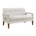 thumbnail image 1 of Lexicon Belfort Causeuse en Chenille Beige, 1 of 10