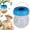 Blue, variant on Hanging Outdoor Wasp Yellow Jacket Trap, Weather Resistant Fly Insect Catcher Bottle, Reusable Yellow Jacket Trap, Construction Site Bug Catching Container, Outdoor Pest Trap Jar,Yellow