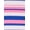 BLUE/PINK, variant on Women's Rib Knit Striped Scoop Neck Crop Top