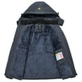 thumbnail image 6 of NEIKU Women's Skiing Snowboarding Jackets Fleece Hood Mountain Snow Coat Dargray XL, 6 of 7