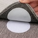 thumbnail image 4 of Billuyoard 1 par de adhesivos para alfombras de sofá, manta, alfombra, cinta de esquina, alfombrilla de agarre autoadhesiva, accesorio adhesivo sin Decoración del hogar  blanco 6 cm Billuyoard HA071469-04, 4 of 6