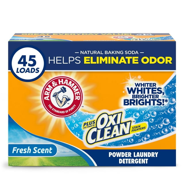 Detergente para ropa Arm & Hammer Plus OxiClean 45 cargas