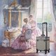 thumbnail image 2 of Byootique Rolling Makeup Train Case Cosmetic Case Portable Makeup Organizer Suitcase with Removable Wheels Cosmetic Trolley Organizer Makeup Artist Salon,Rococo GainsBoro, 2 of 9