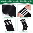 thumbnail image 6 of Hengguang 6 Pairs Kids Soccer Socks, Kids Breathable Baseball Socks for Boys & Girls, Youth Sports Socks for Running, Training, Rugby, Hockey, 6 of 7