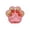 A002- Clear (Cherry), variant on Squeeze Stress Toys, Cat Paw Squeeze, Glitter Squeeze, Gel Filled Squeeze, 3X3 Inch Soft Flexible Squeeze Toys for Daily Calm and