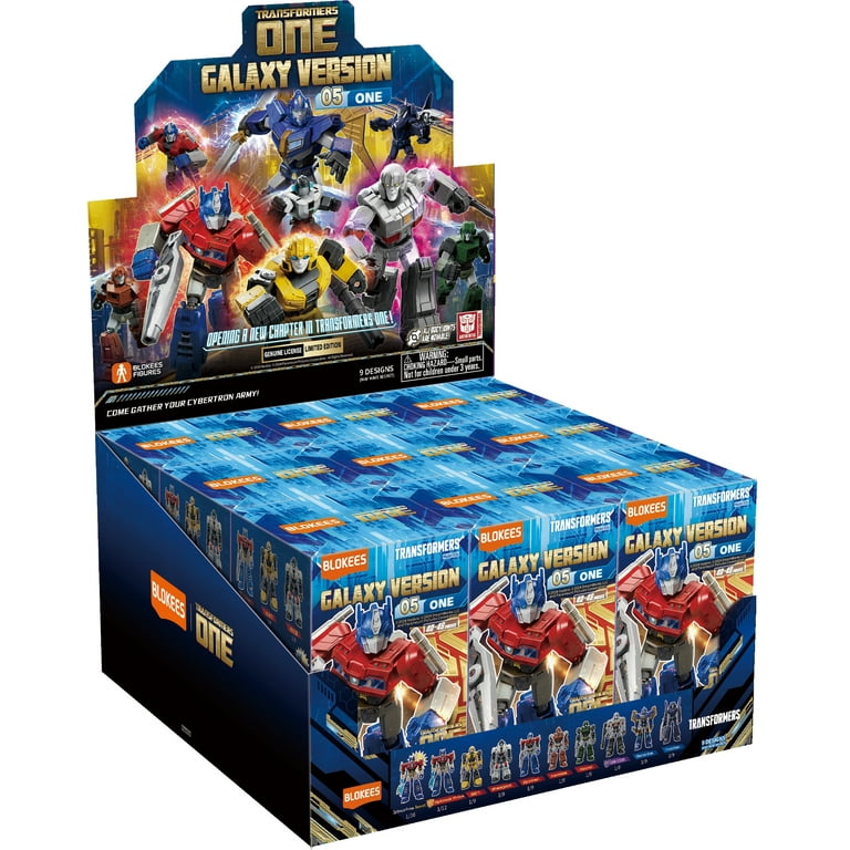 Transformers: One Galaxy Version 5 Blokees Mini Model Kit Case of