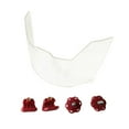thumbnail image 1 of Lipstore Couvre Lunettes de Casque Américain Légères Résistantes aux Rayures Pratiques Rouges, 1 of 8