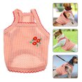thumbnail image 4 of KAKOWELY Chaleco de verano para perro, camiseta sin mangas suave para cachorro, ropa transpirable para mascotas (XS), 4 of 4