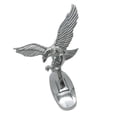 thumbnail image 1 of Riwesomey Águila en vuelo, pegatinas para coche, insignia, capó, cubierta de motor, calcomanías para capó, cabeza plateada, accesorios de decoración, Automoción decorativa y accesorios, 1 of 5