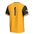 thumbnail image 3 of Unisex GameDay Greats #1 Gold VCU Rams Lightweight Softball Jersey, 3 of 4