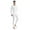 White, variant on Thermal Underwear Lined Base Layer Set for Cold Weather Thin Single Warm Underwear Designed with Liningss and Quality Material