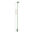 thumbnail image 3 of 6 Pack Plant Support Stakes, Upgrade Plant Support Garden Stakes, Single Plant Stem Flower Support Rod with Support Ring Cage for Indoor Outdoor Plants Rose Orchid Flowers Stem, 3 of 8