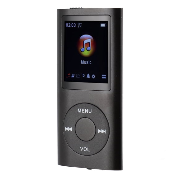 Lecteur de Musique MP3, Lecteur de Musique Vidéo Numérique Portable Écran TFT 1.8 Pouces, 7 Modes d'Effet Sonore, Support pour Enregistreur Vocal, Lecteur de Livre Électronique, Lecture Vidéo