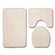 thumbnail image 1 of Wosthever Juego de alfombrillas con textura de poliéster, base al tacto y antideslizante para un juego de baño seguro Decoración del hogar PJ210611-B001 50*80cm, 1 of 6