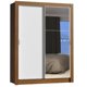thumbnail image 1 of Ropero Closet Madesa Dallas Plus 2 Puertas Corredizas con Espejo 4 Cajones MB, 1 of 5