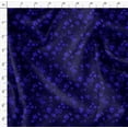 thumbnail image 4 of Soimoi Florals Print, Poly Taffeta Fabric, Decor Sewing Fabric by The Yard 56 Inch Wide, Decorative Fabric for Outdoor Upholstery, Umbrellas and Home Accents, Dark Blue, 4 of 6