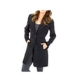 thumbnail image 3 of Alpine Swiss Stella Womens Wool Single Button Overcoat 7/8 Length Jacket Blazer, 3 of 7