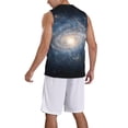 thumbnail image 2 of Honeii The Galaxy print basktball shirt for men and women, Unisex basketball jersey for Theme party-X-Large, 2 of 6