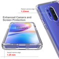 thumbnail image 5 of OnePlus 8 Pro Case, Kaesar Ultra Transparency Colorful Protective Bumper Case With Soft Back Panel for OnePlus 8 Pro (Purple), 5 of 6